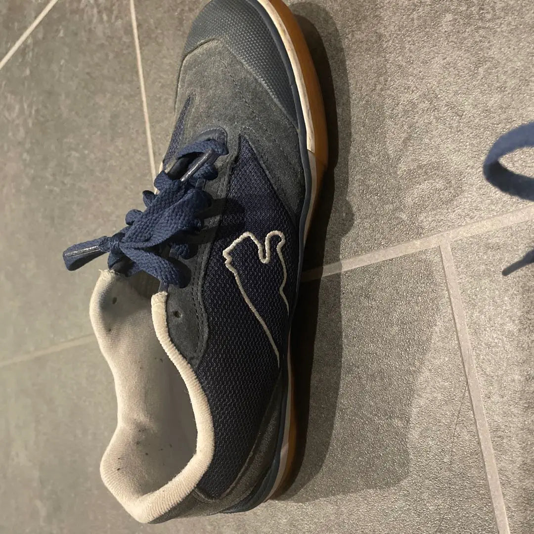 Puma Navy Shoes Gum Sole