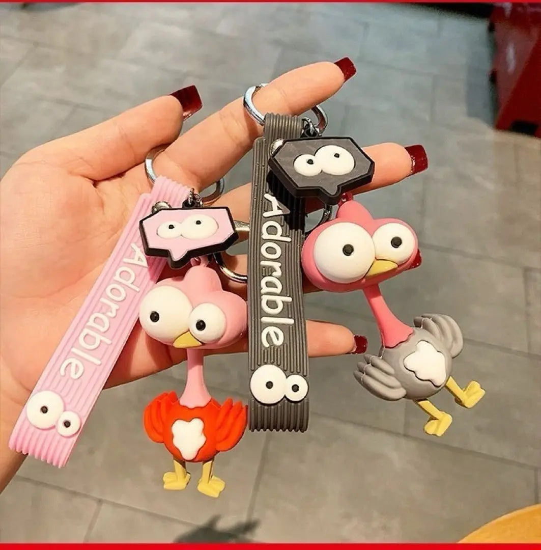 ★Mrs.GREEN APPLE Quesera Keychain Bird Mrs. PV