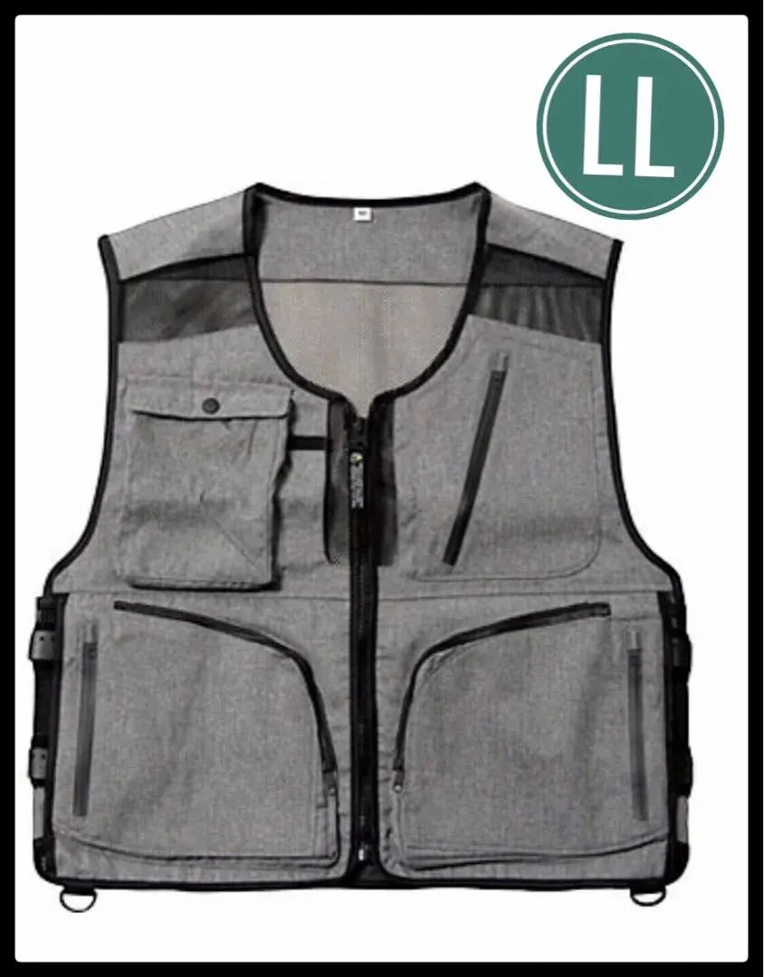 makku mak nine pack mesh vest LL