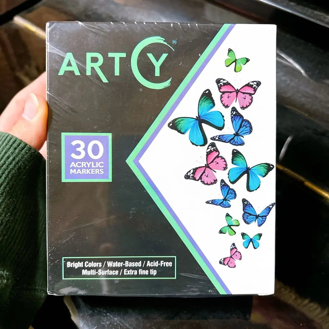 ARTCY Acrylic Paint Pen 30 Pieces Acrylic Paint Markers