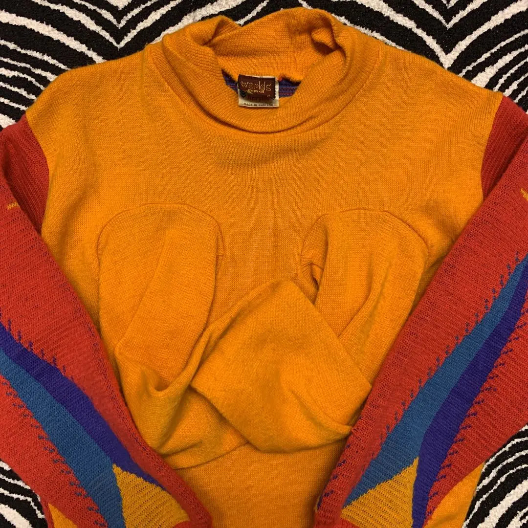 Authentic❗️Worlds End Sweater Vintage 80s