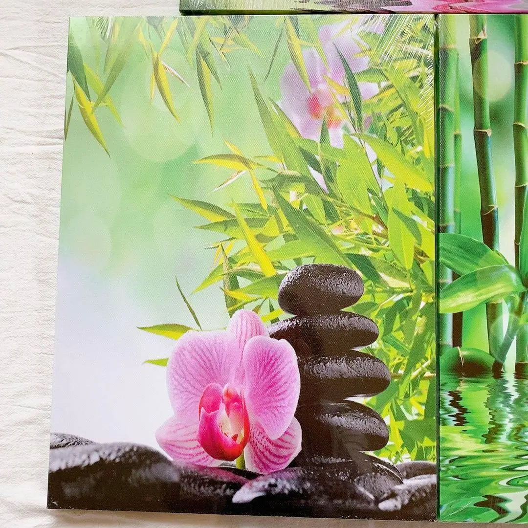 ☘️Spa Decoration Spa Stone Canvas Painting 3 Pieces