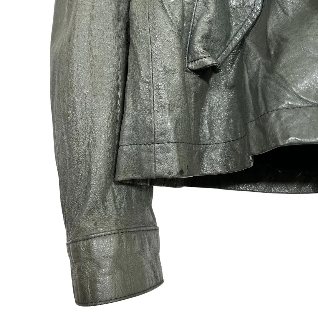 Draw and slob pig leather jacket, pig leather, IDEAL zip