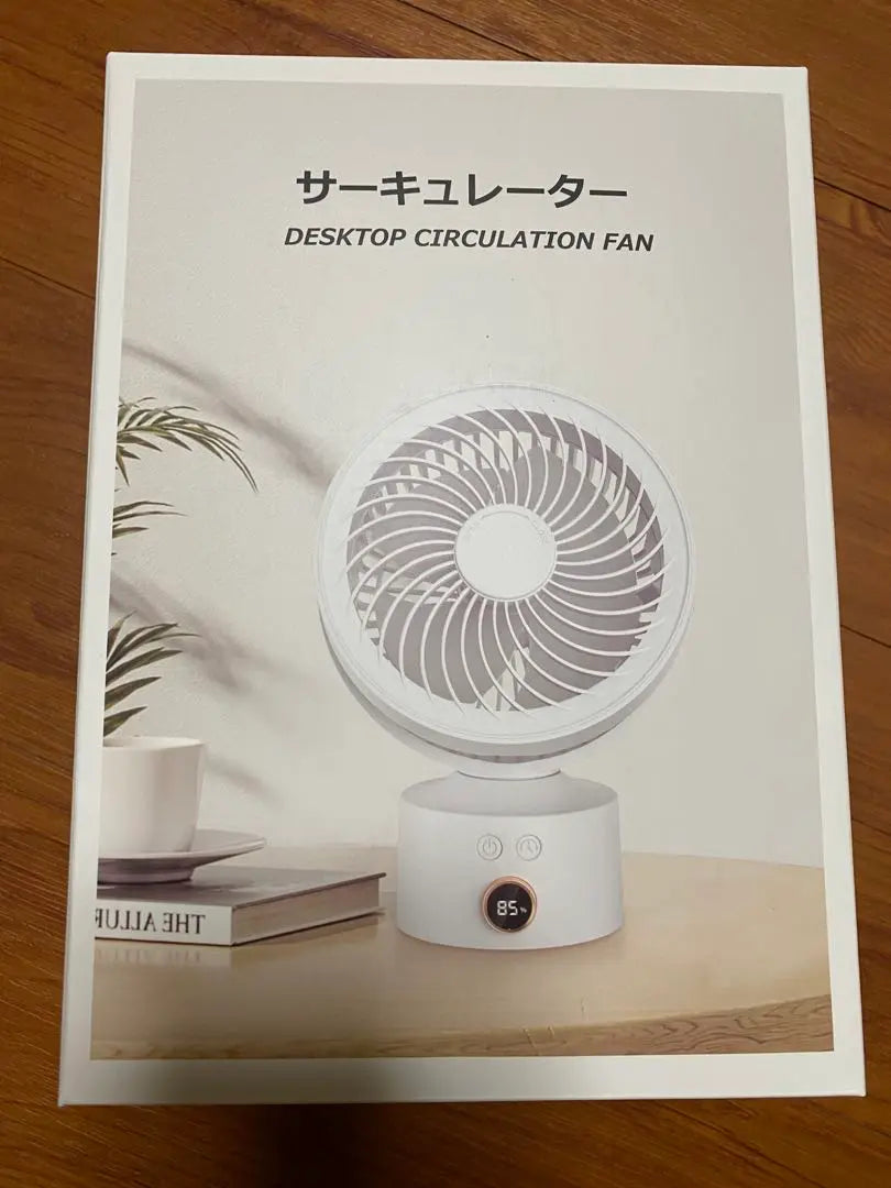 Circulator Tabletop Fan Silent Left and right Swing Up and lower angle Adjustment USB Fan | サーキュレーター 卓上扇風機 静音 左右自動首振り 上下角度調節 USB扇風機