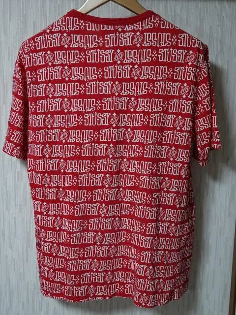 STUSSY T-shirt Short sleeve M All-over pattern