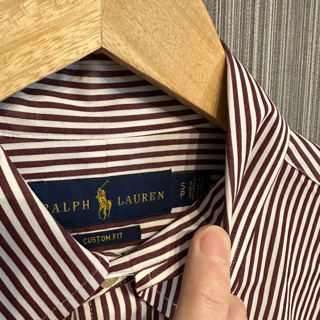 ⭐️Promedio sin usar⭐️【Polo Ralph Lauren】 Camisa de algodón Camisa BD talla M aproximadamente