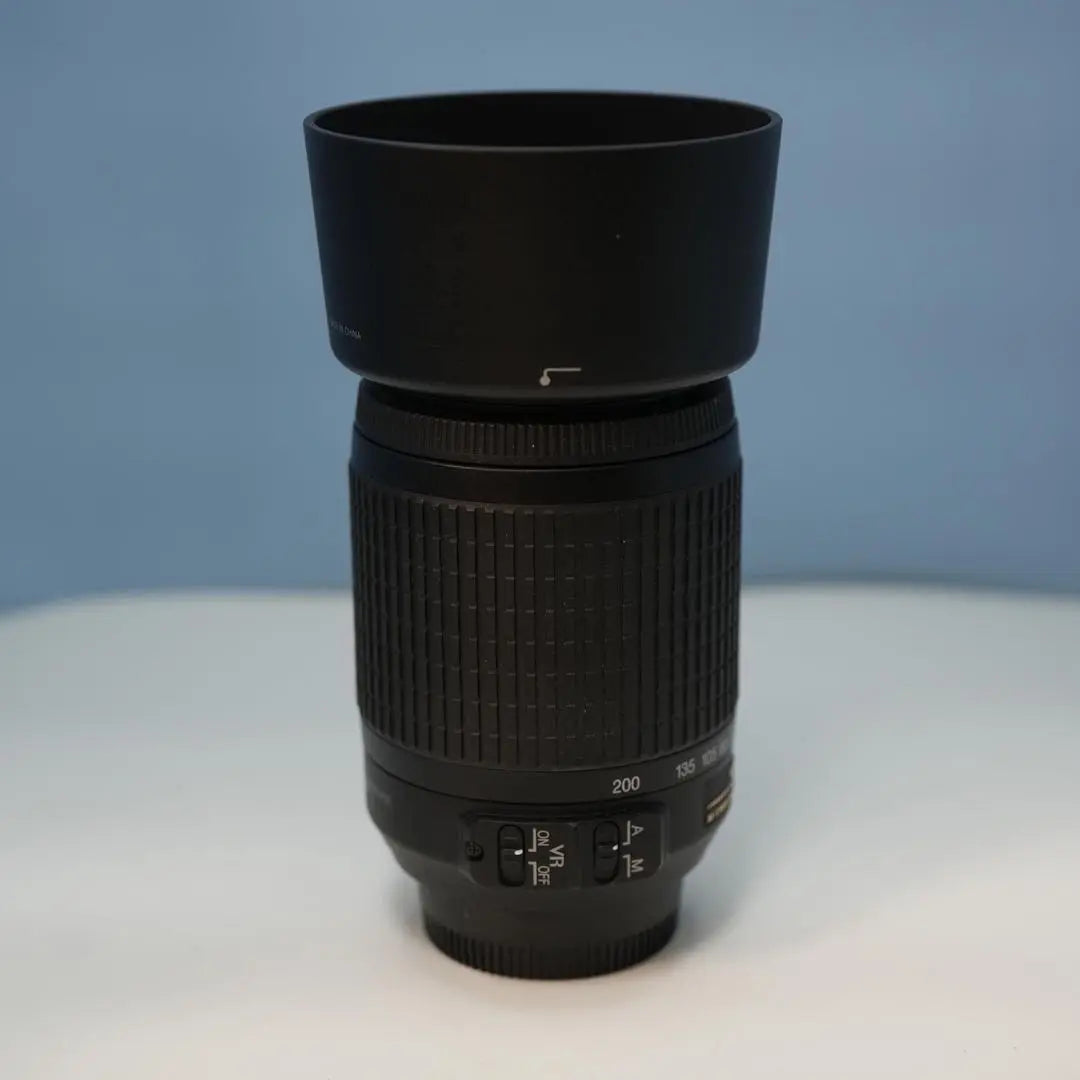 Nikon genuine 55-200mm telephoto lens, good condition a3673