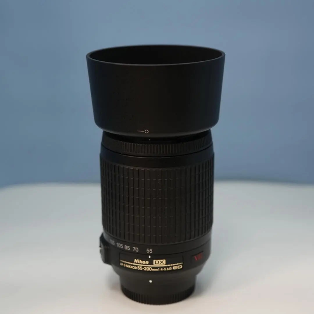 Nikon genuine 55-200mm telephoto lens, good condition a3673