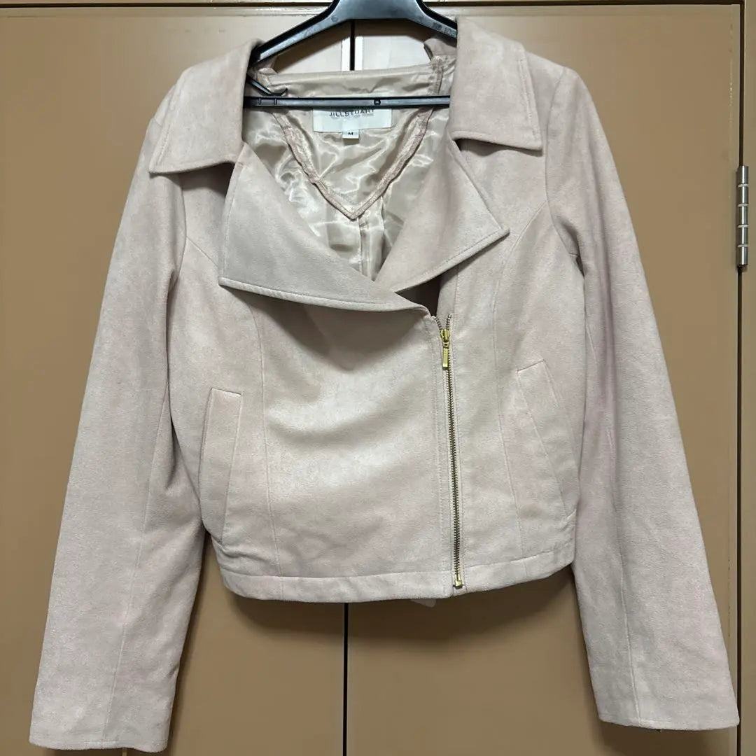 SALE Good condition Jill Stuart Beige Suede-style Jacket M