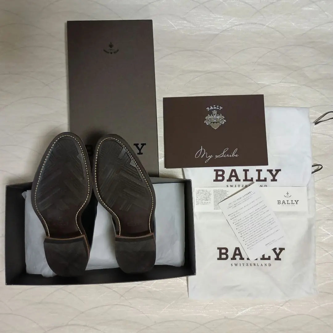 BALLY Men's Leather Shoes 26cm EU 7F US 8EEE