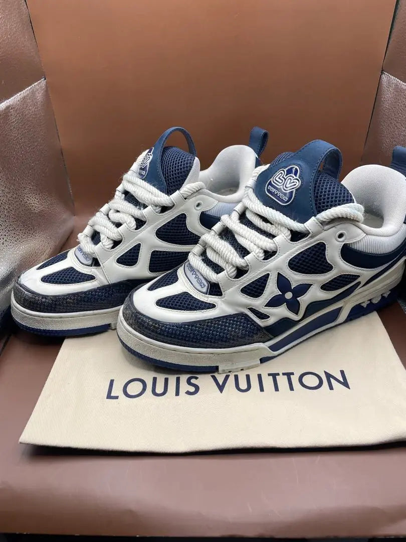 Current model Louis Vuitton LV Skateline Sneakers 26-26.5cm