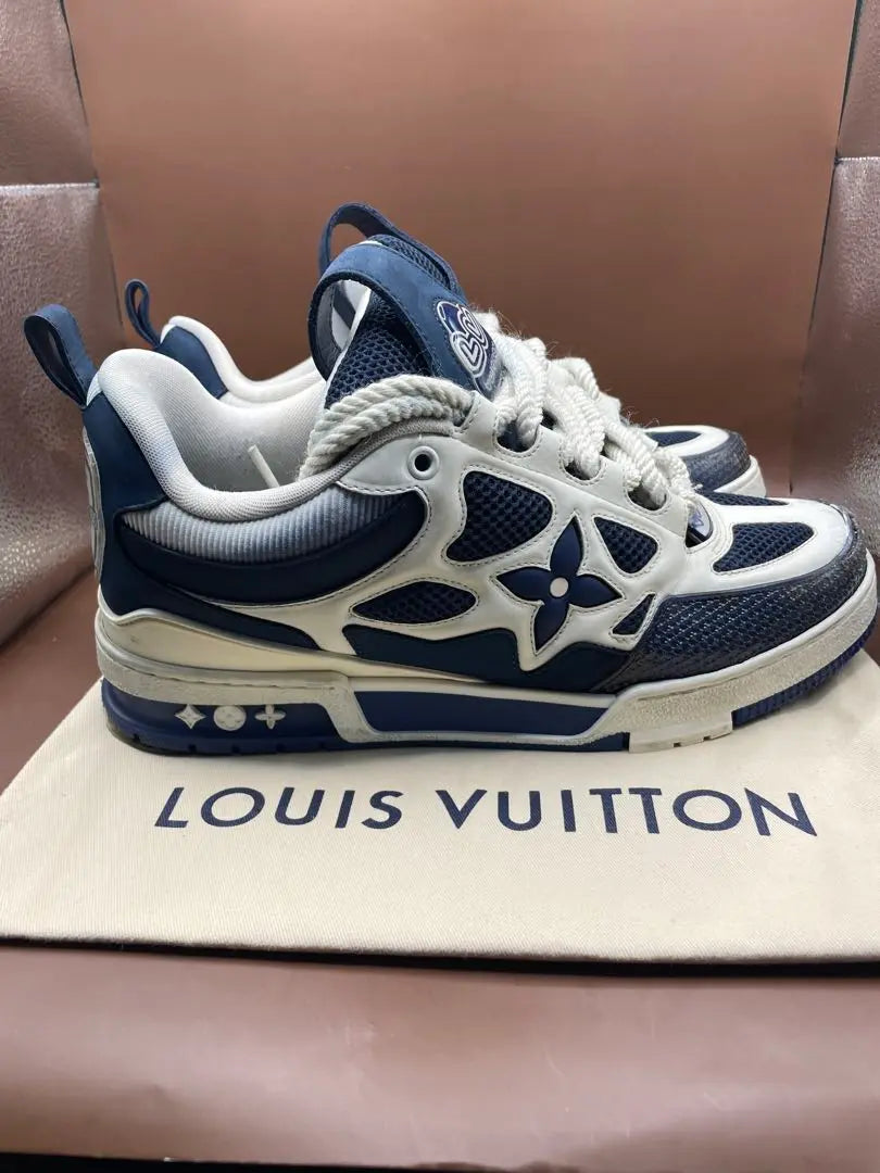 Current model Louis Vuitton LV Skateline Sneakers 26-26.5cm