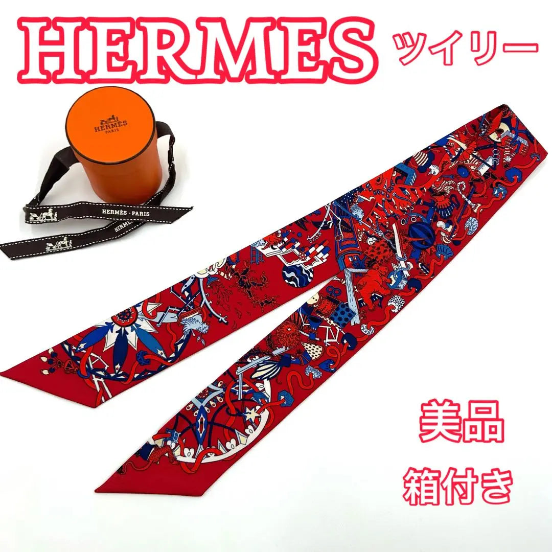 [Bonitos productos] HERMES Hermes Twilly Ralofol Parade Box