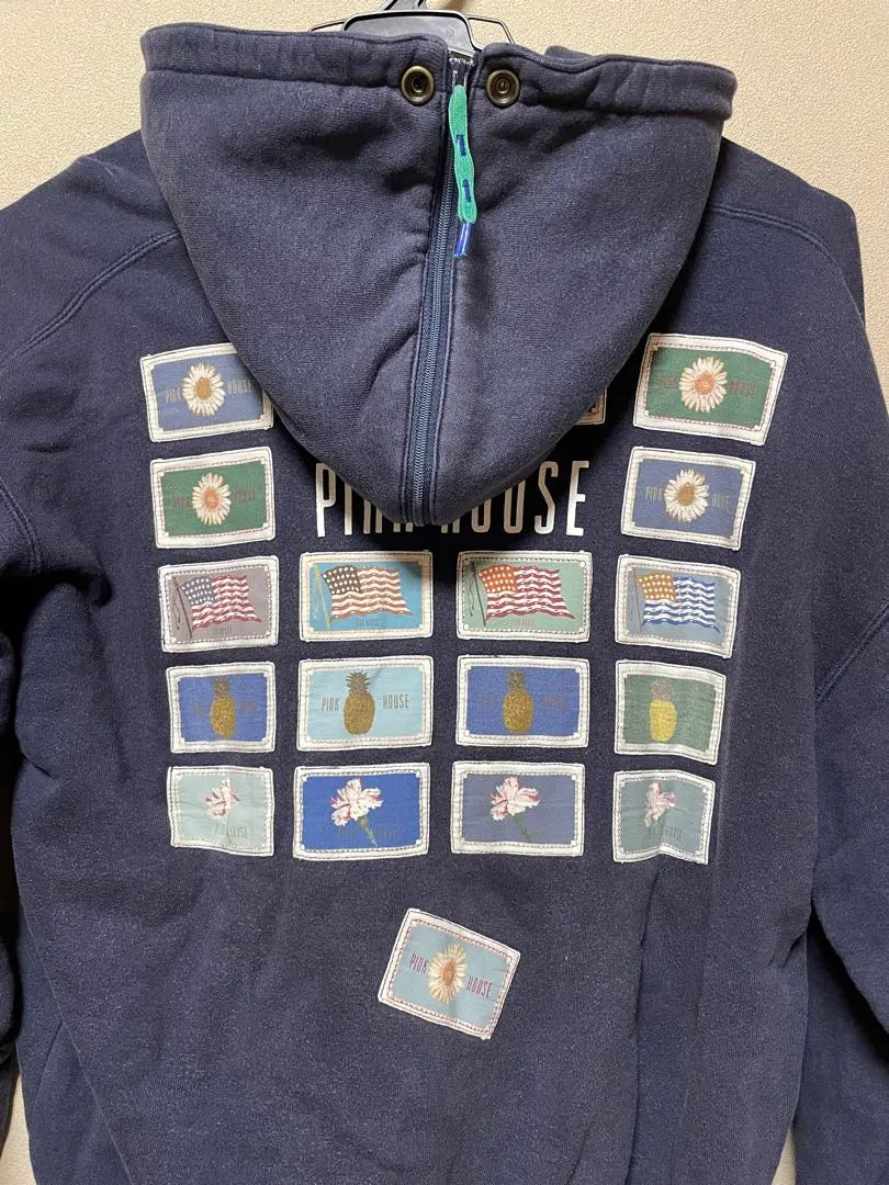 Pink House PINK HOUSE Hoodie Navy