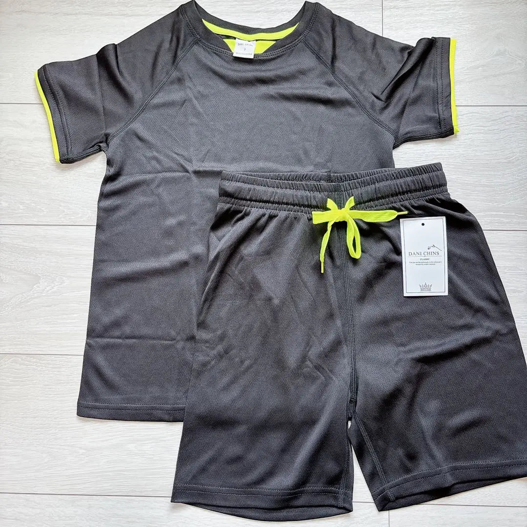 Sportswear, boys, girls, short sleeve T-shirt + short pants, top and bottom set