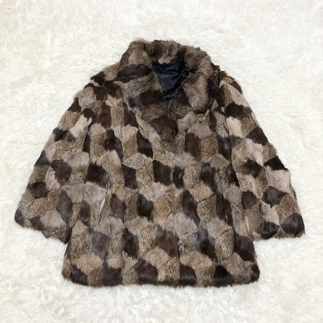 SAFURON Fur coat Fur coat Half coat Actress collar | サフロン　SAFURON　毛皮コート　ファーコート　ハーフコート　女優襟