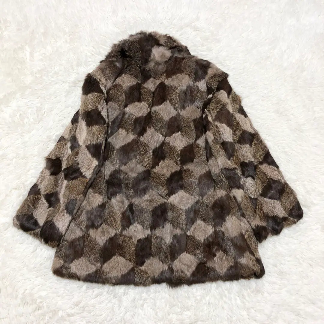 SAFURON Fur coat Fur coat Half coat Actress collar | サフロン　SAFURON　毛皮コート　ファーコート　ハーフコート　女優襟