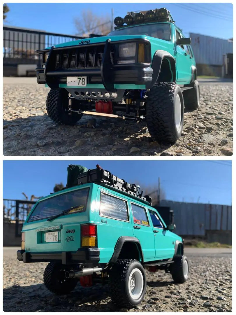 DEERC MN78 JEEP Cherokee XJ Crawler 4WD personalizado | DEERC MN78 Jeep チェロキー XJ クローラー 4WD 4WD