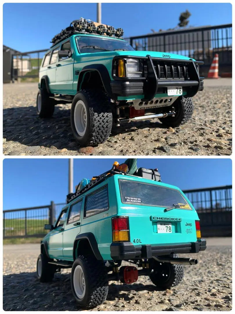 DEERC MN78 JEEP Cherokee XJ Crawler 4WD personalizado | DEERC MN78 Jeep チェロキー XJ クローラー 4WD 4WD