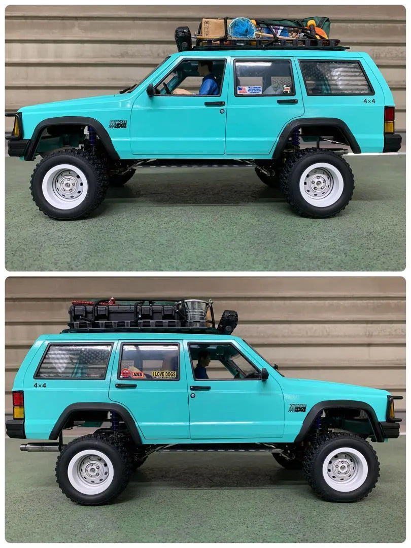 DEERC MN78 JEEP Cherokee XJ Crawler 4WD personalizado | DEERC MN78 Jeep チェロキー XJ クローラー 4WD 4WD