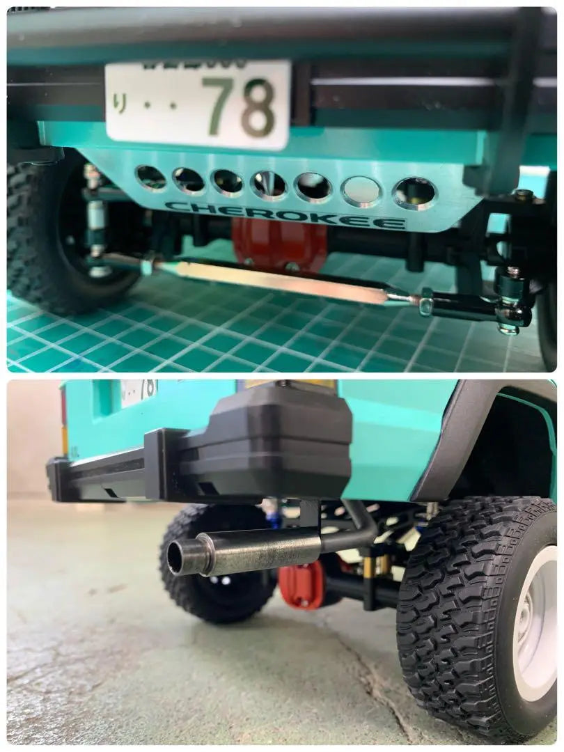 DEERC MN78 JEEP Cherokee XJ Crawler 4WD personalizado | DEERC MN78 Jeep チェロキー XJ クローラー 4WD 4WD