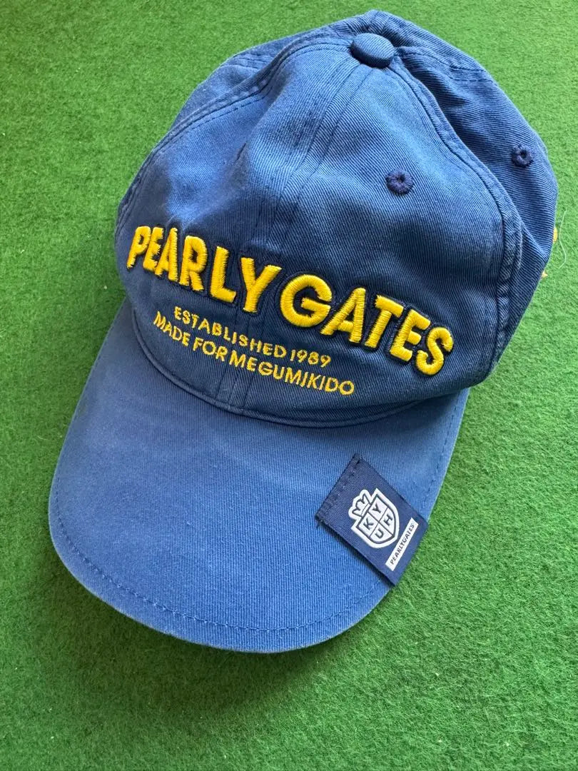 ☆Modelo Kido Ai Pro☆ Gorra azul PEARLY GATES