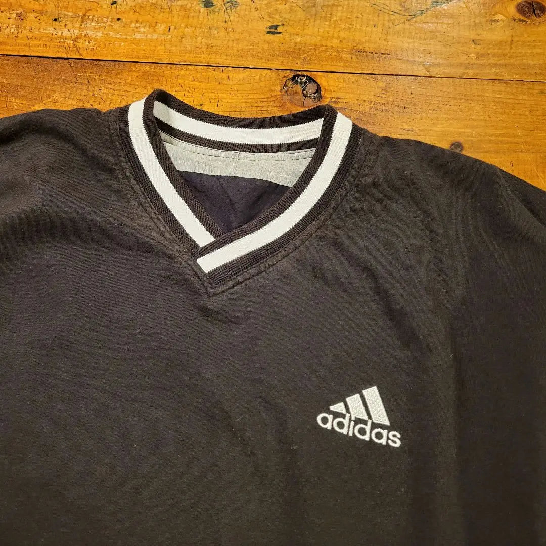 Rare 90's 00's adidas reversible game shirt Y2K