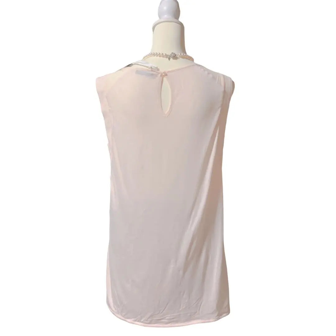 New MAX &Co. Made with different materials such as silk, hem asymmetrical tank top L