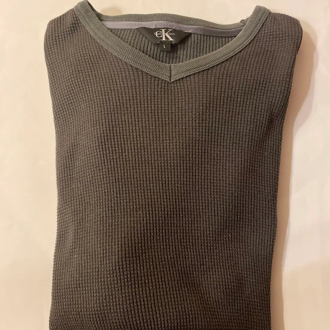 Calvin Klein Jeans Calvin Klein V neck long sleeve | Calvin Klein Jeans カルバンクライン Vネック ロングスリーブ