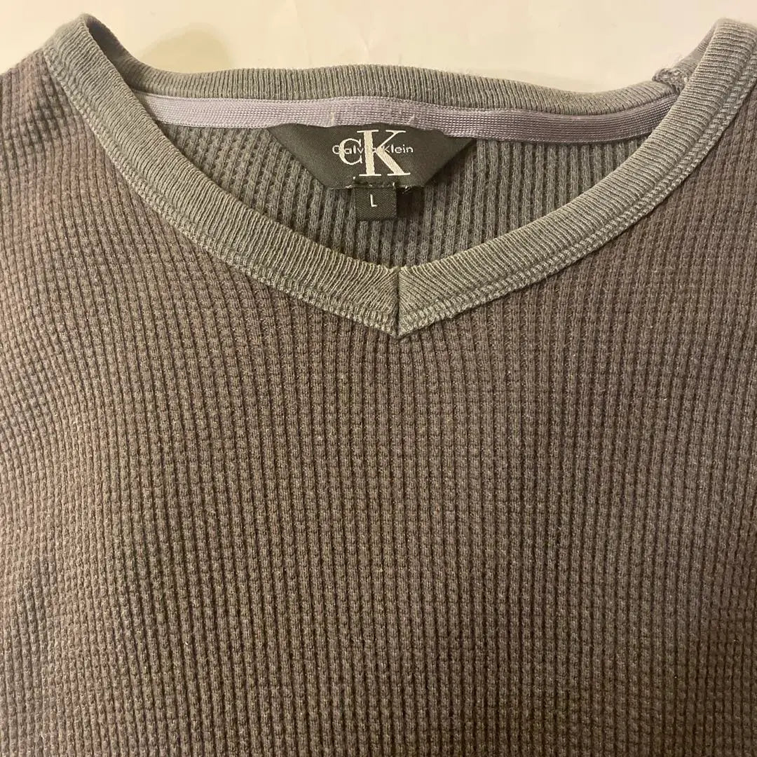 Calvin Klein Jeans Calvin Klein cuello en V manga larga | Calvin Klein Jeans カルバンクライン Vネック ロングスリーブ