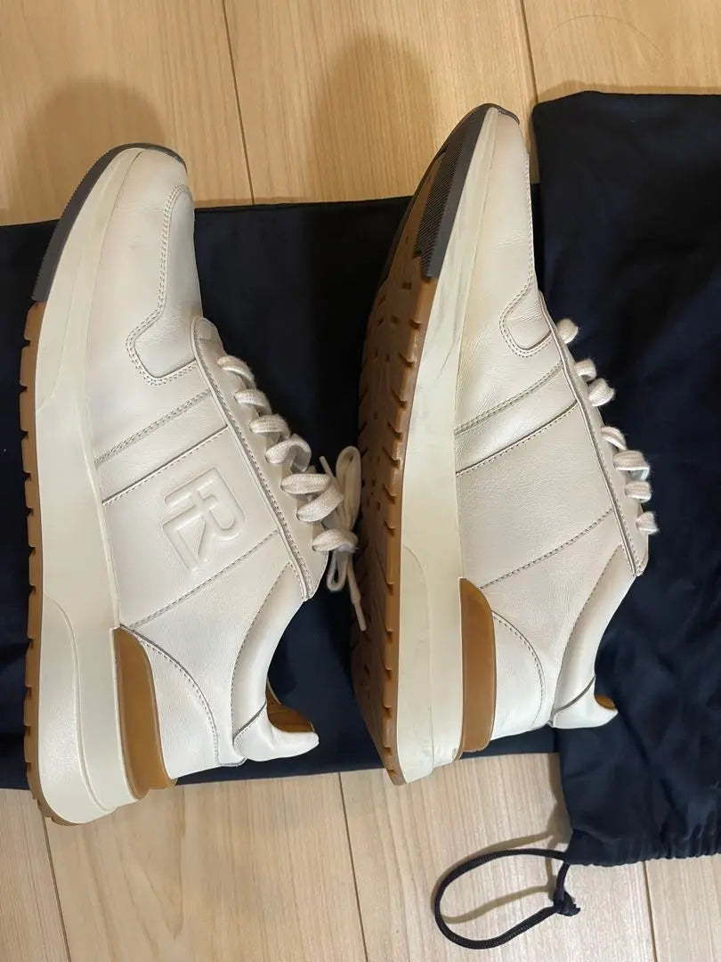 Ralph Lauren White Sneakers Purple Label