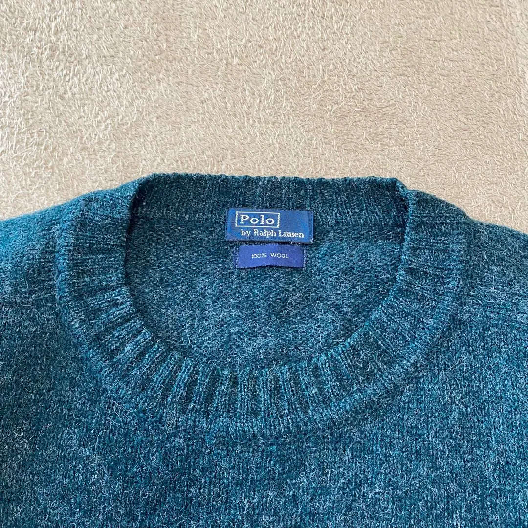 [Rare] Polo by Ralph Lauren Pony Embroidered Knit Sweater