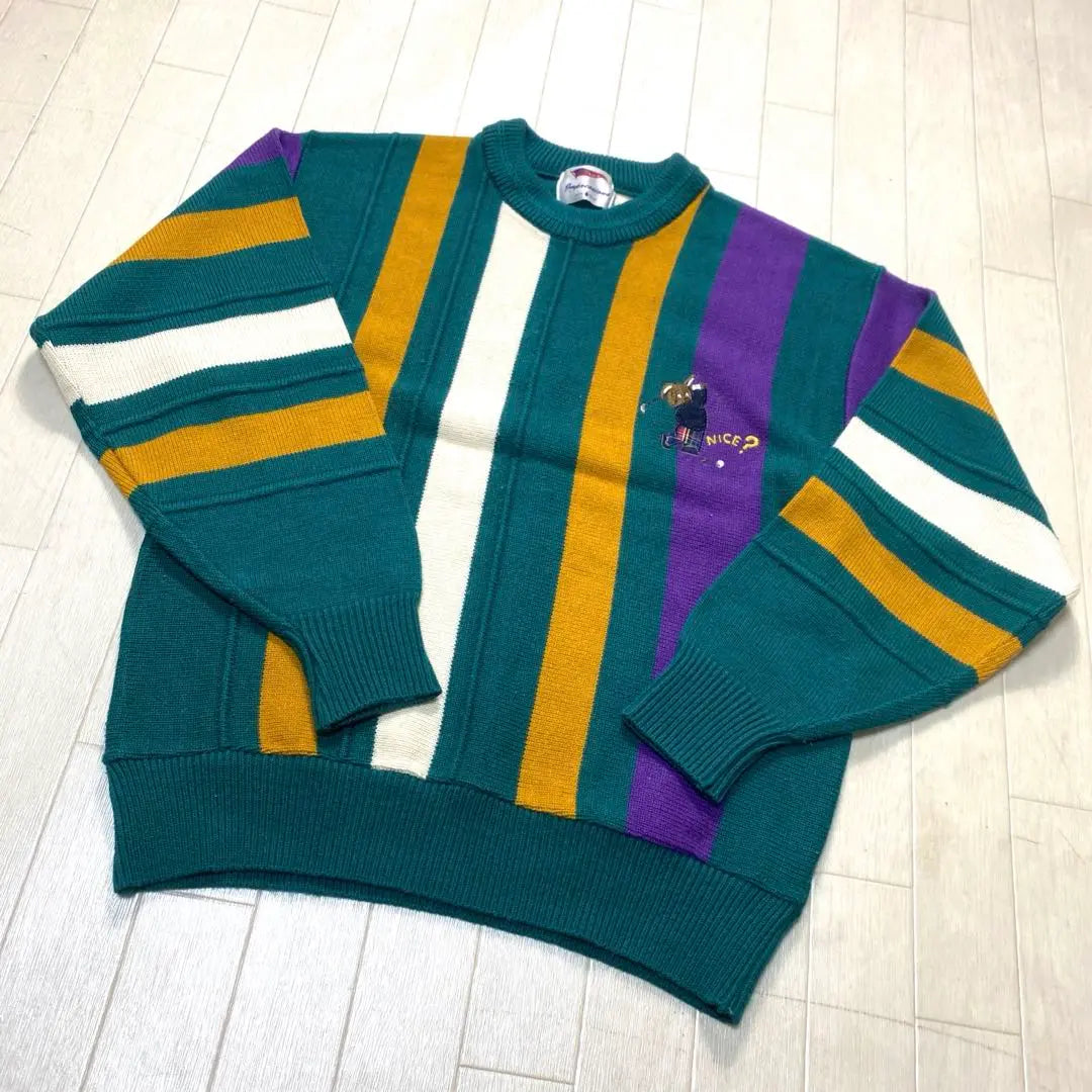 763☆ Impressions Men's Sweater M Green