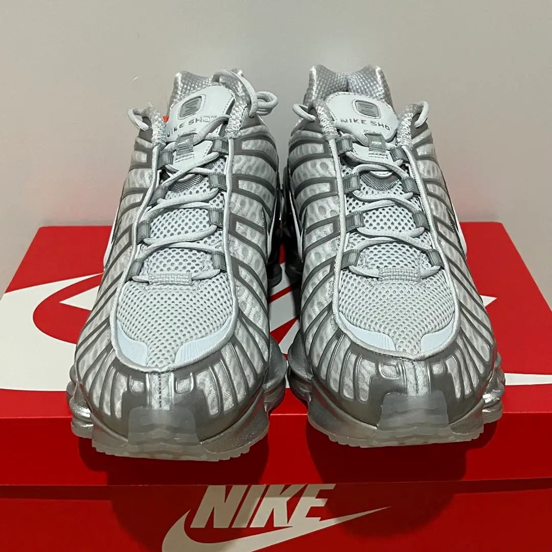 Shox TL Pure Platinum & Metallic Silver