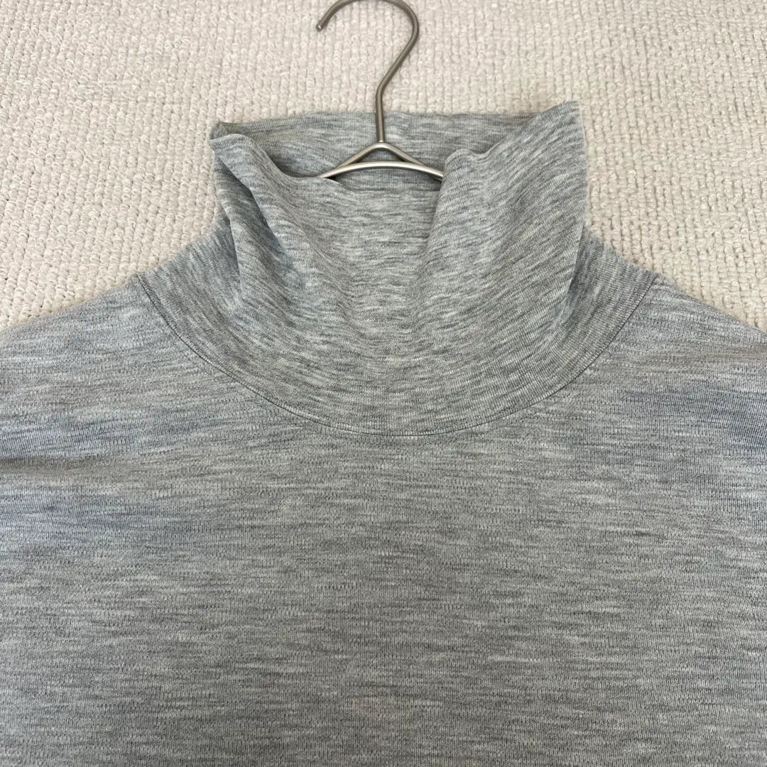 Camiseta de manga larga gris BVD talla M con bolsillo