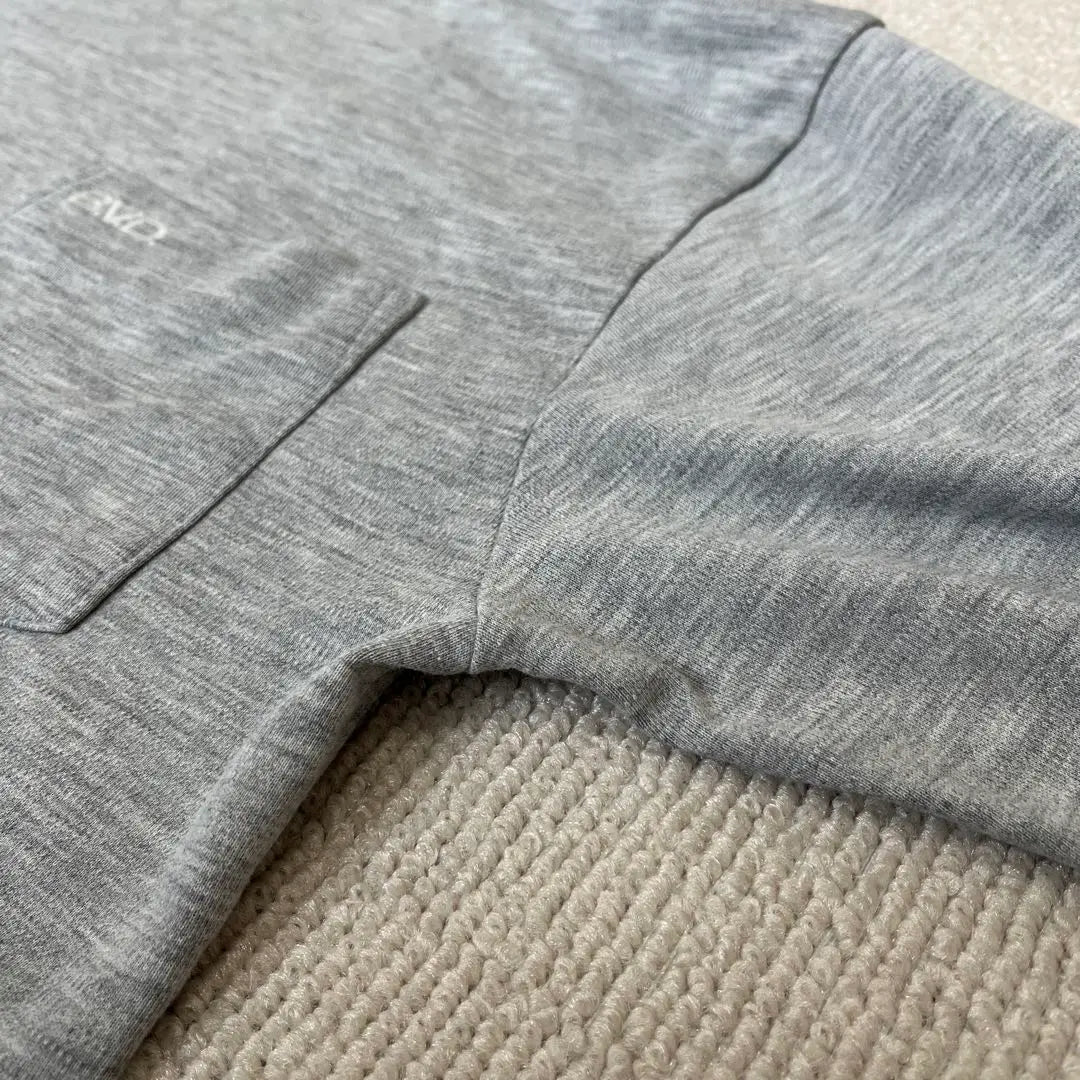 BVD Gray Long Sleeve T-Shirt M Size with Pocket