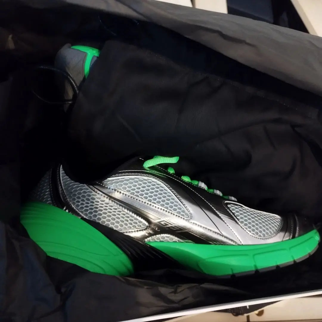 TK-MX RUNNERS GREEN/SILVERY size45