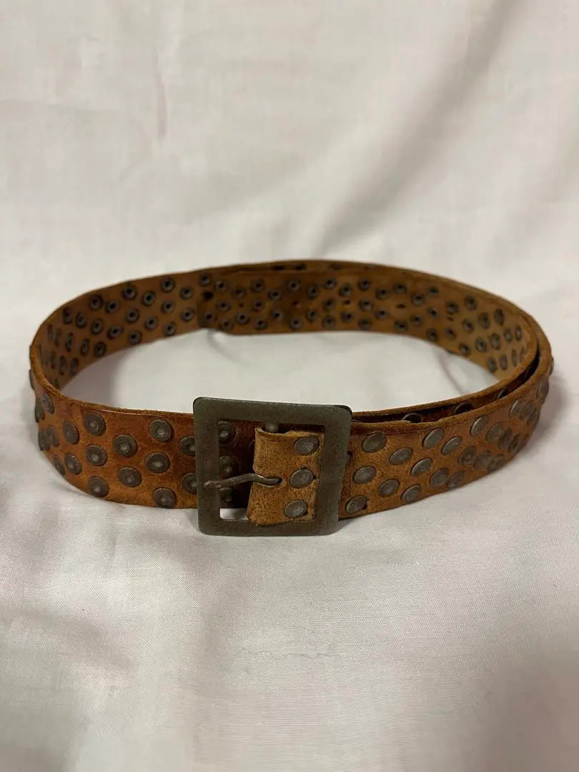 Maltan Margera Belt 10 Initial Studs Archive Artisanal himself