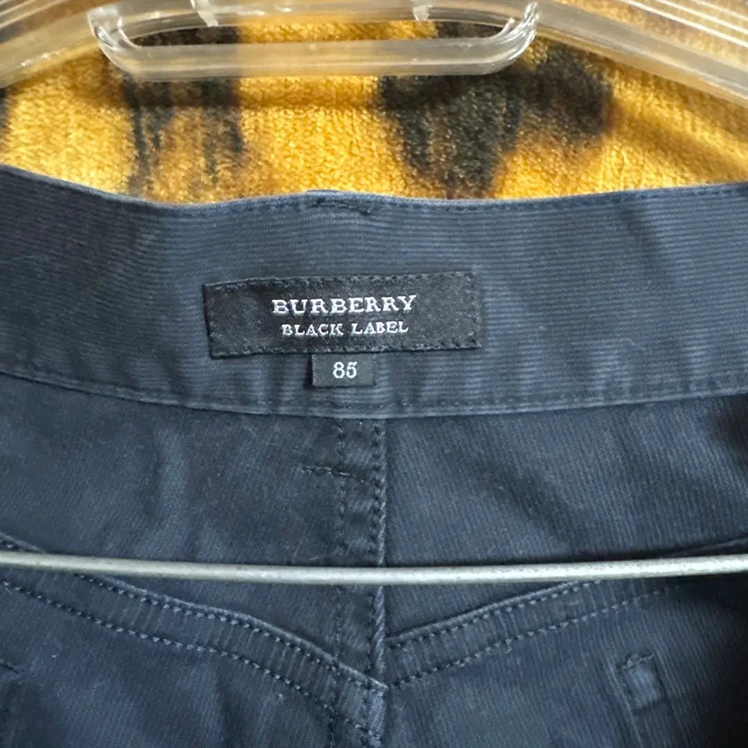 BURBERRY BLACK LABEL Slacks 85 Black men's