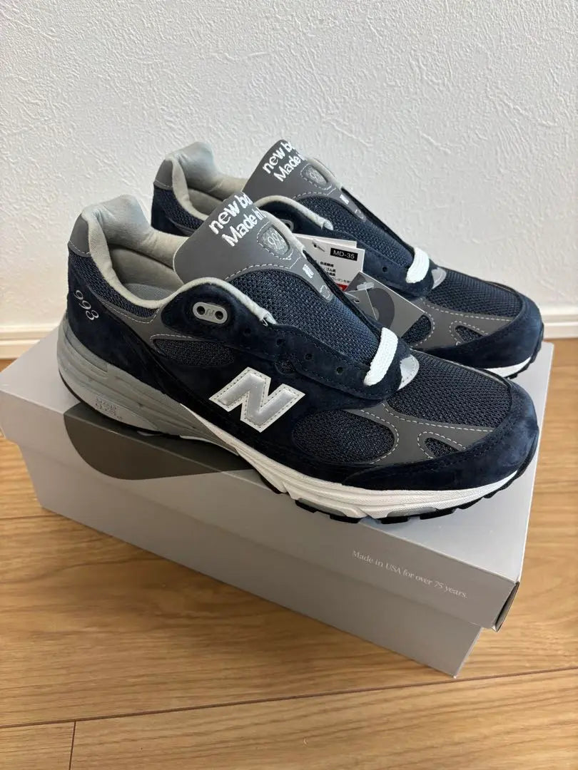 【New Product Not Used】New Balance MR993NV 25.5cm