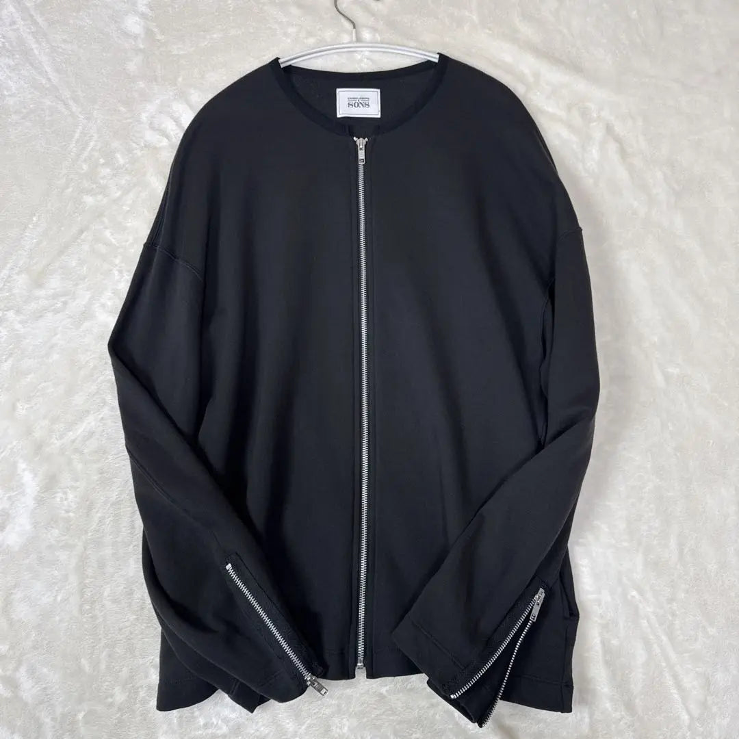 Recent Model United Arrows & Sons Riders Cardigan XL Black