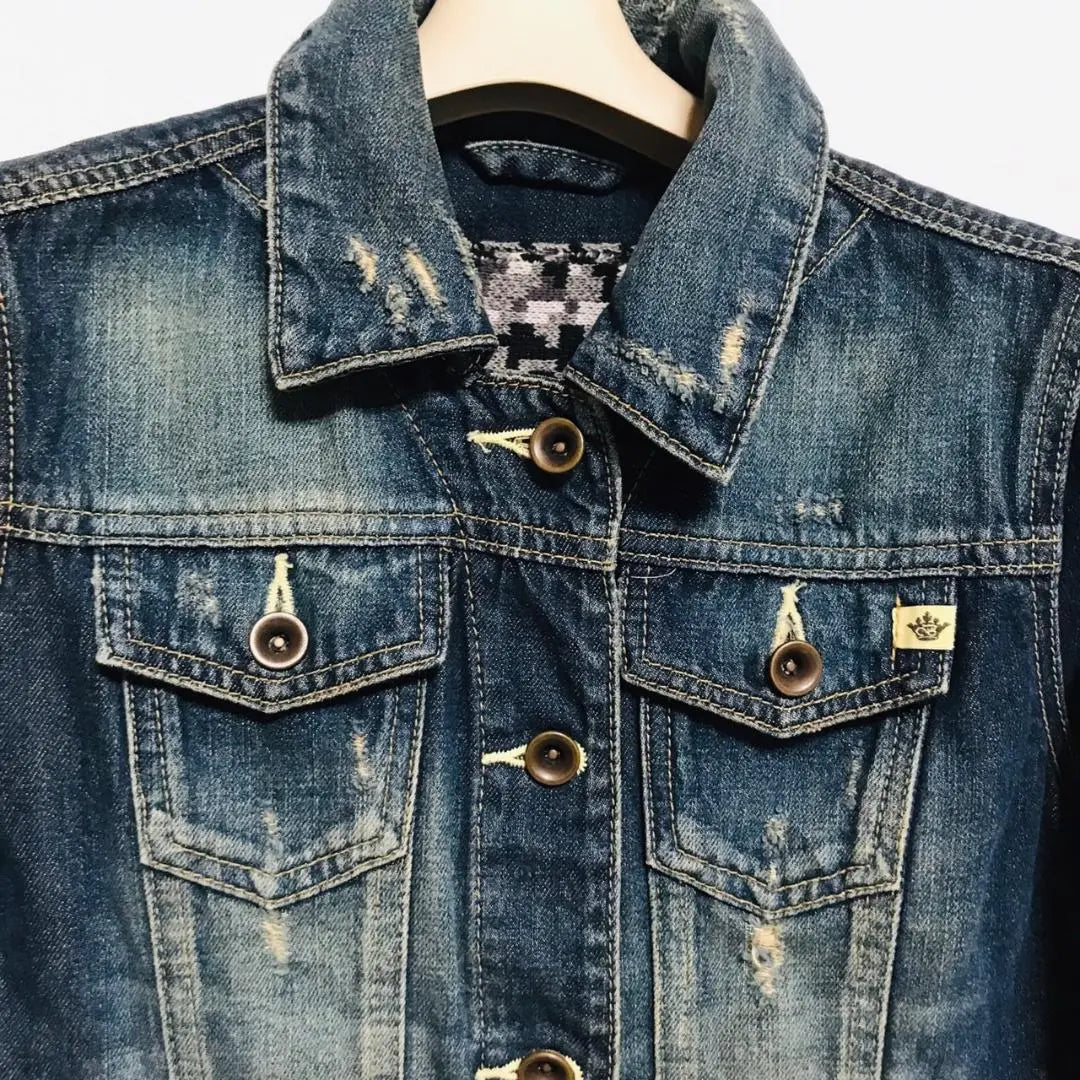 Blappers G-Jean Denim Jacket Vintage 100 Cotton American Casual Second-hand | ブラッパーズ Gジャン デニムジャケット ヴィンテージ 綿100 アメカジ 古着