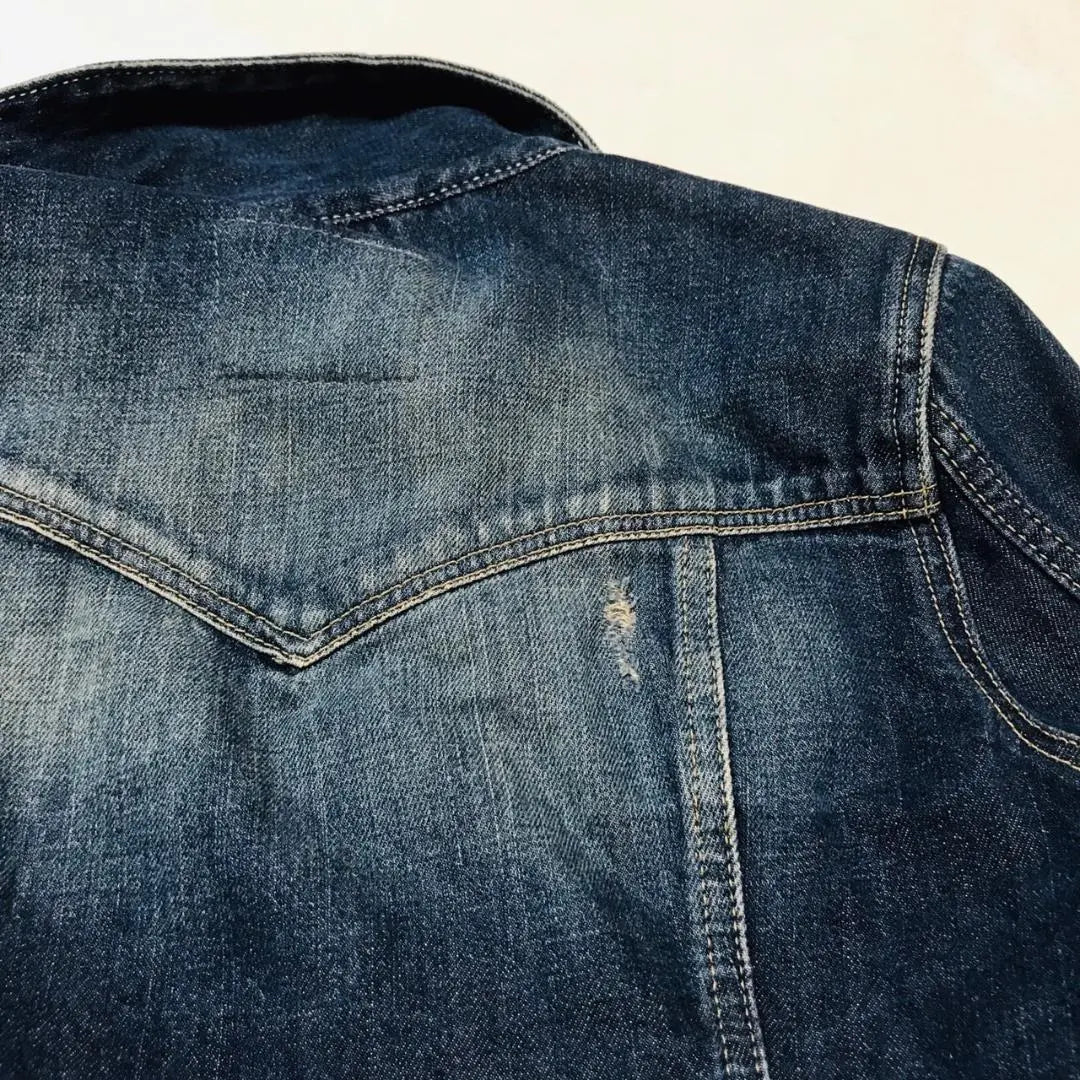 Blappers G-Jean Denim Jacket Vintage 100 Cotton American Casual Second-hand | ブラッパーズ Gジャン デニムジャケット ヴィンテージ 綿100 アメカジ 古着