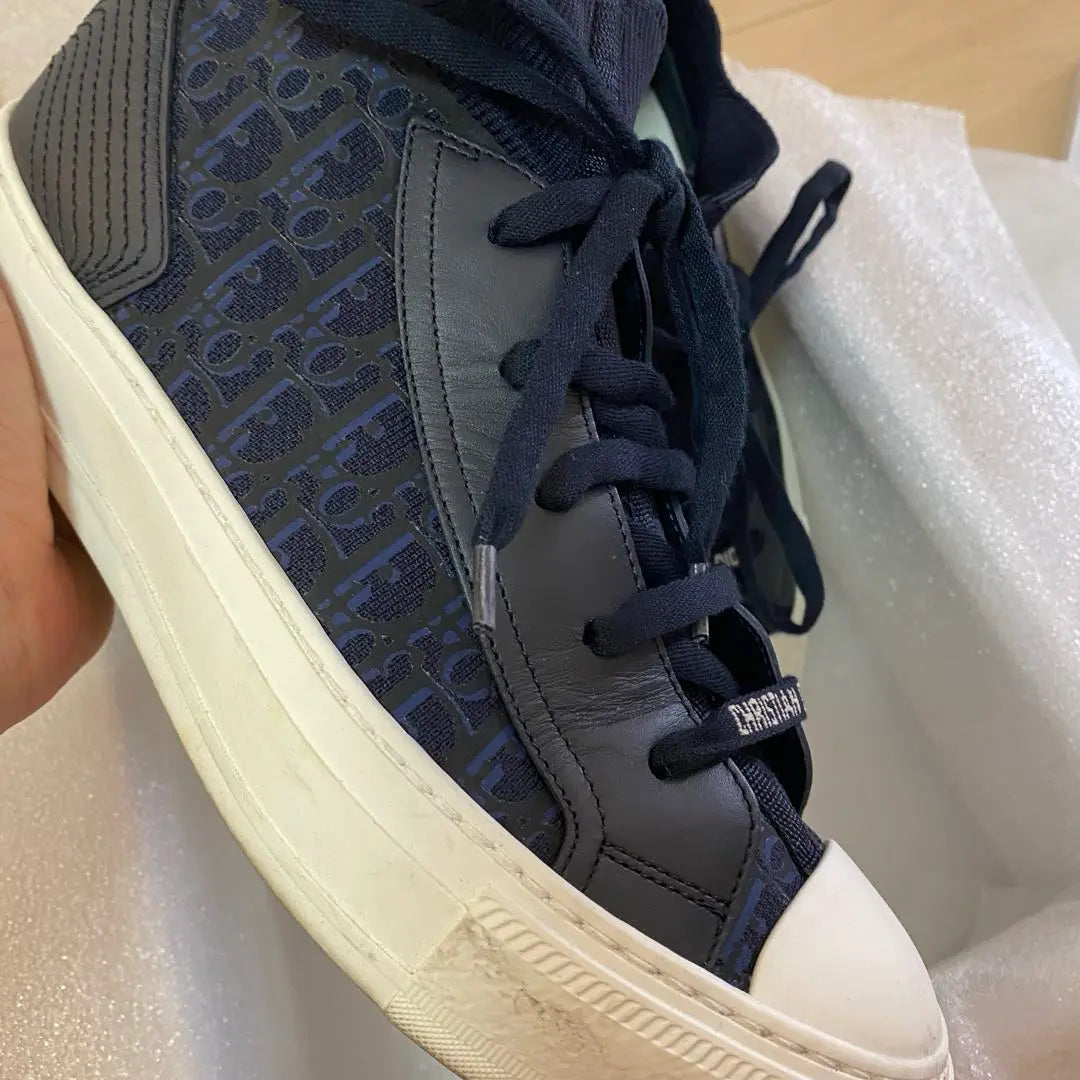 Dior Navy Sneakers