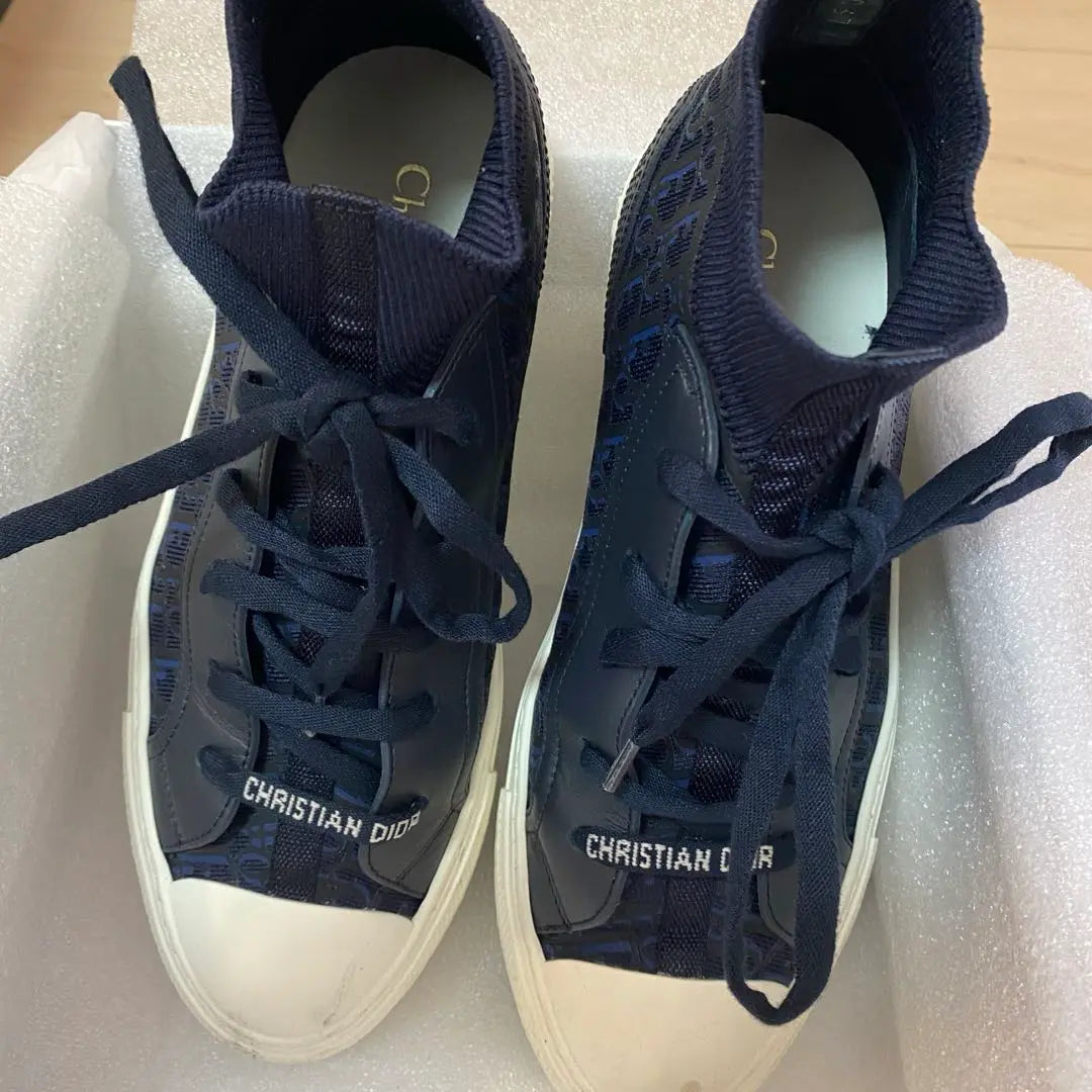 Dior Navy Sneakers