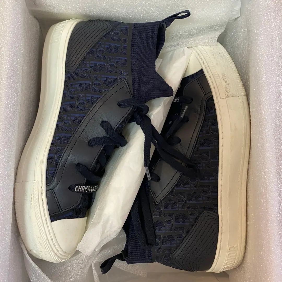 Dior Navy Sneakers