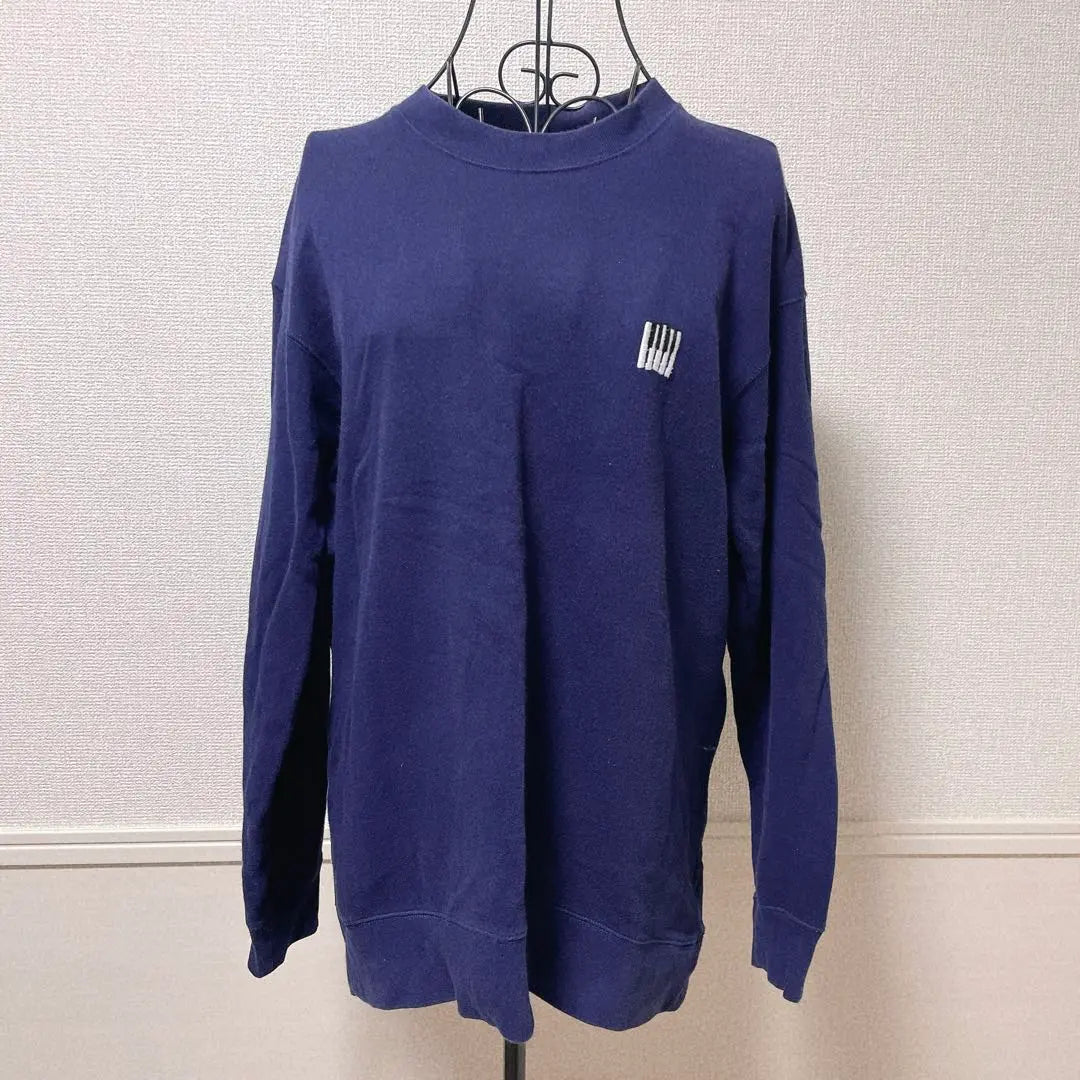 ♡Uniqlo♡ Sudadera de manga larga, jersey, algodón, bordado de piano