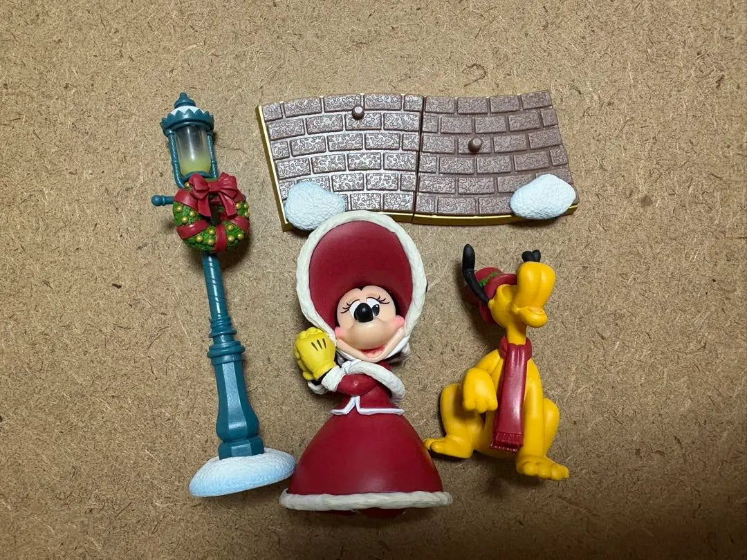 [Price reduction] Disney TDL Minnie Pluto Figurine Mascot Set ♡ [Good condition]