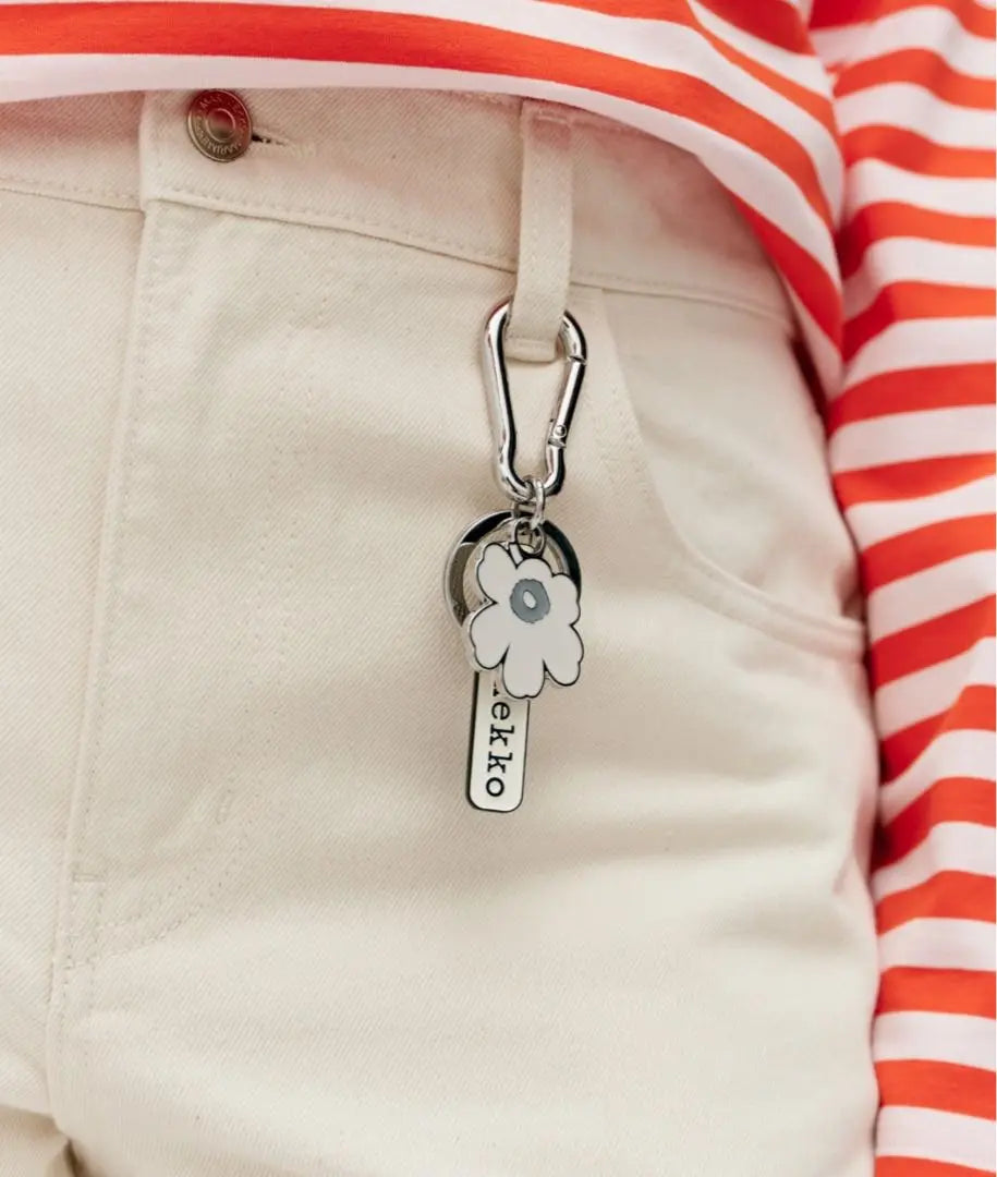 marimekko kioski Unikko key ring