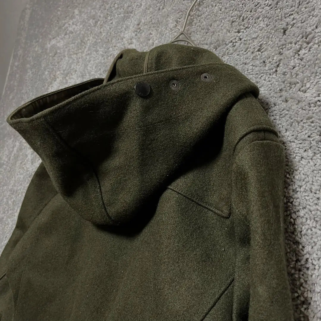 ★Beauty and Youth [S] Wool Duffle Coat Casual Khaki 2110